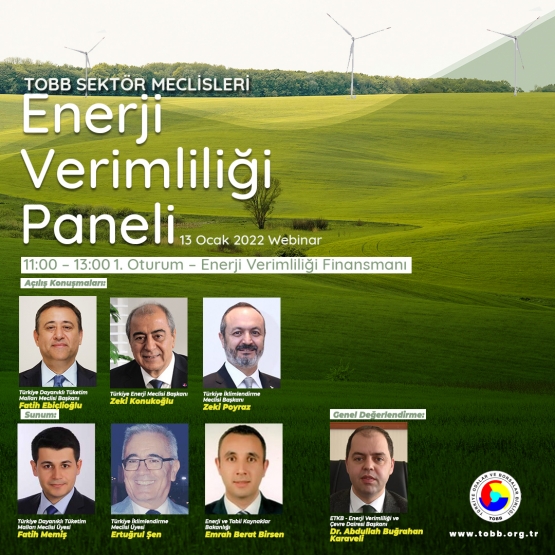 TOBB Sektör Meclisleri Enerji Verimliliği Paneli