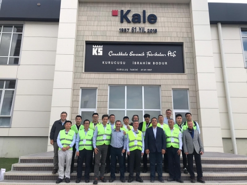 CBCSA China Building Ceramics and Sanitaryware Association Derneği’nden Ziyaret
