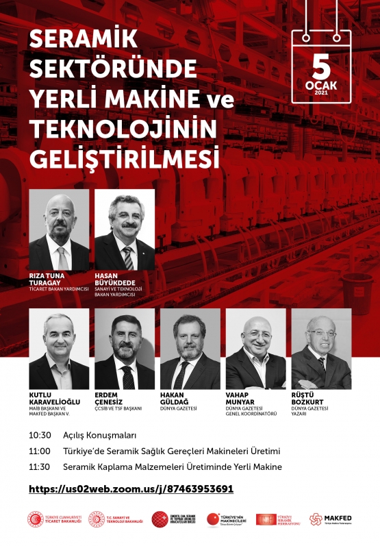Seramik Sektöründe Yerli Makine ve Teknolojinin Geliştirilmesi programı