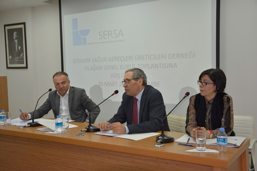 SERSA Seramik Sağlık Gereçleri Üreticileri Derneği Olağan Genel Kurul Toplantısı 30 Mart 2017 tarihinde Ataşehir Federasyon binasında gerçekleştirilmiştir.