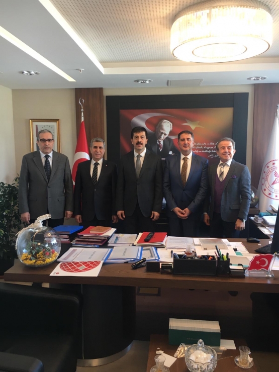 Sağlık Hizmetleri Genel Müdürü Prof. Dr. Sn. Ahmet Tekin Ziyareti