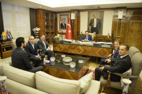 TSF Gümrük ve Ticaret Bakanı Sayın Bülent Tüfekçi ile istişarede bulundu...
