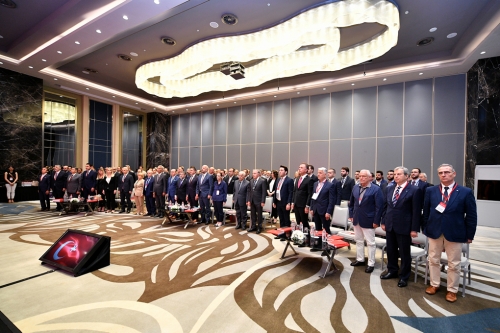 2 yılda bir düzenlenen Türkiye Seramik Federasyonu 9. Olağan Genel Kurul toplantısı, 14 Haziran 2019 tarihinde Wyndham Grand İstanbul Levent’te geniş çapta katılımla gerçekleştirilmiştir.