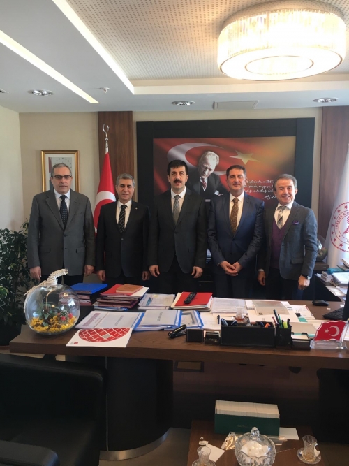 Sağlık Hizmetleri Genel Müdürü Prof. Dr. Sn. Ahmet Tekin Ziyareti