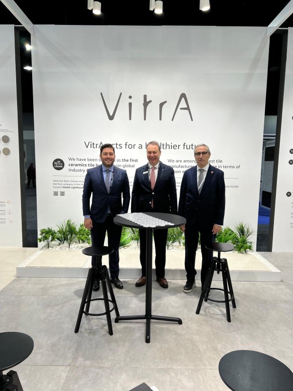 Coverings Fuarı'nda Türk Seramik Karo Üreticilerini Ziyaret