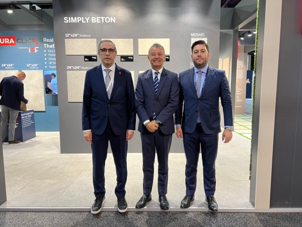 Coverings Fuarı'nda Türk Seramik Karo Üreticilerini Ziyaret