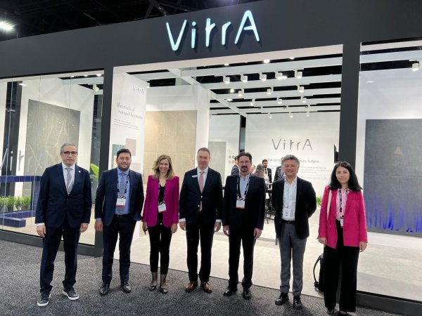 Coverings Fuarı'nda Türk Seramik Karo Üreticilerini Ziyaret