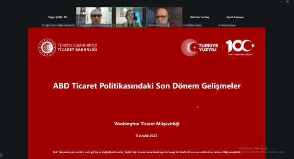 Seramik Sektörü Özelinde Türkiye-AB ve Türkiye-ABD Ticari İlişkileri ile AB-ABD Vergi Uygulamaları Webinar